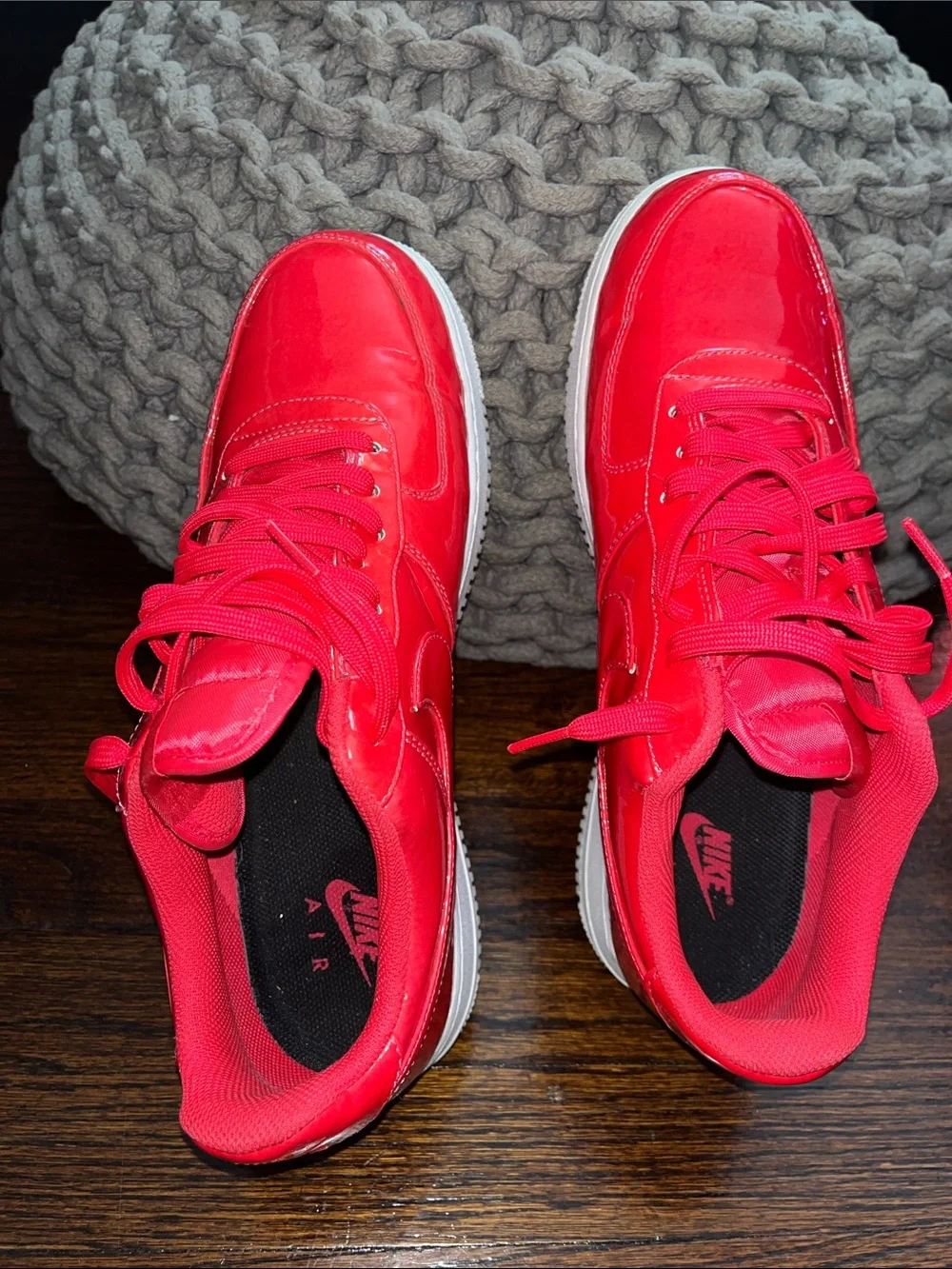 Nike Men’s Red Low-Top Sneakers ..